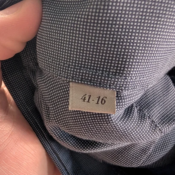 Men's Canali Classic Blue Casual Shirt - Picture 5 of 5